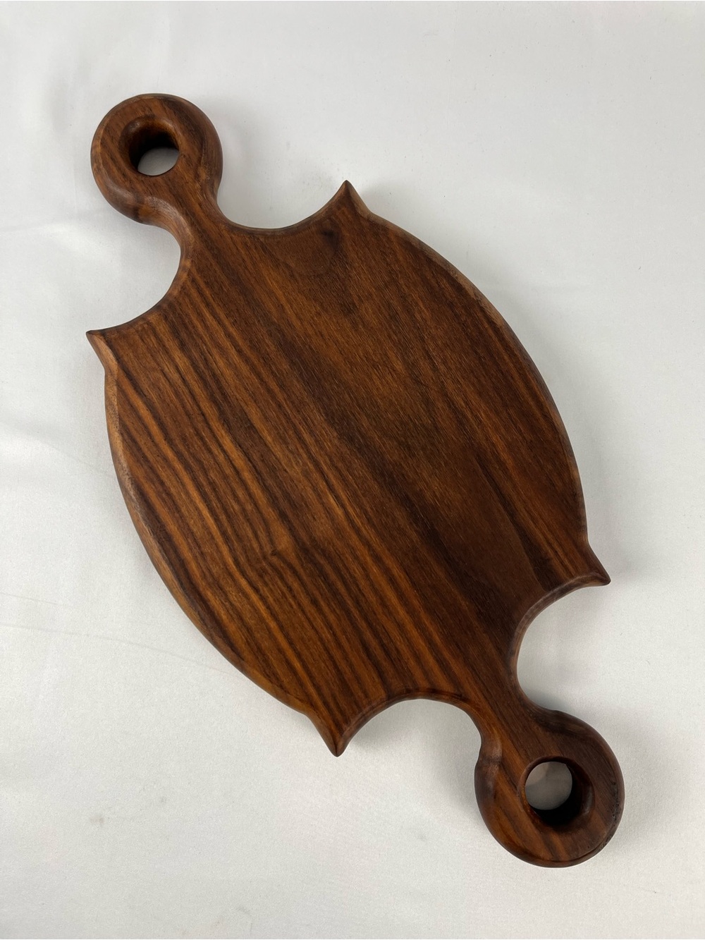 Anthropologie Galliard Cheese Board Charcuterie Board Walnut Wood Brown